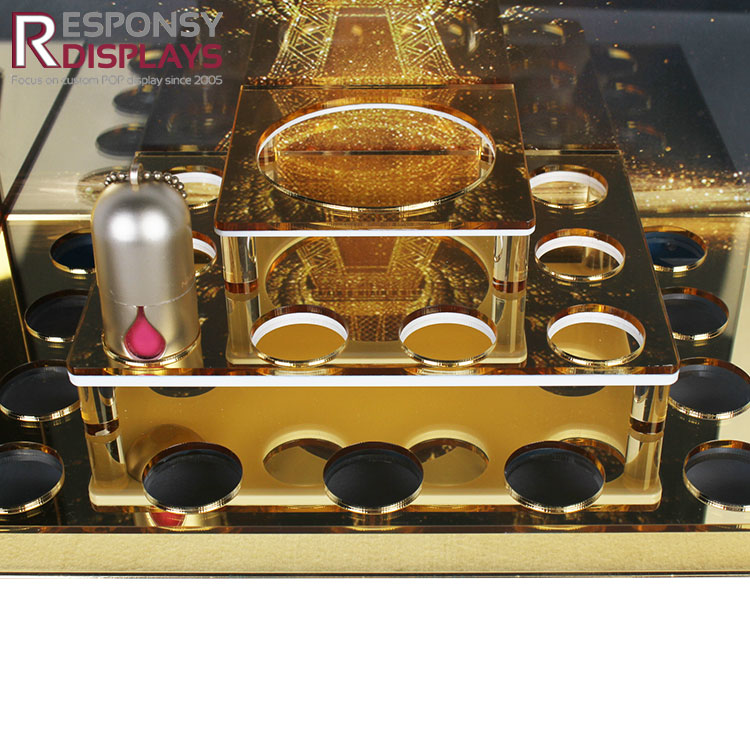 High Quality Custom Graphic Perfume Display Cabinet